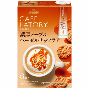 AGF Blendy Cafe Latory Rich Maple Hazelnut Latte
