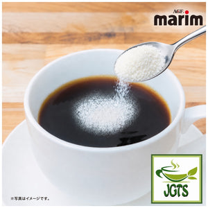 AGF Marim Creaming Powder Coffee Milk (260 grams) - Mixed into hot coffee