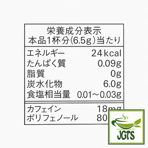 (AGF) - Blendy Cafe Latory Peach Tea - Nutrition information