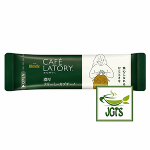 (AGF) - Blendy Cafe Latory Rich Creamy Cappuccino Latte 16 Sticks - one individually wrapped stick