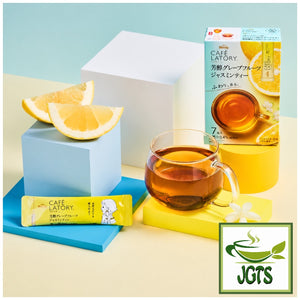 (AGF) - Blendy Cafe Latory Rich Grapefruit Jasmine Tea - Hot Tea photo