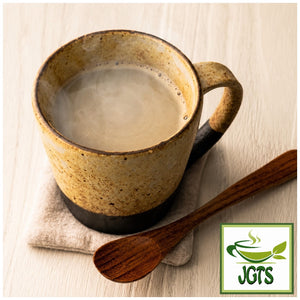 (AGF) - Blendy Stick Houjicha Cafe Au Lait Instant Tea 6 Sticks - One stick houjicha brewed in mug