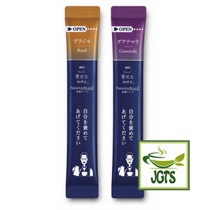 (AGF) - Luxurious Coffee Shop Premium Assortment Instant Coffee - Individually wrapped stick type