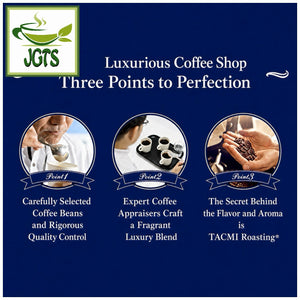 (AGF) . Luxurious Coffee Shop Mild Blend Instant Coffee (Jar) - Roasting to perfection (E)