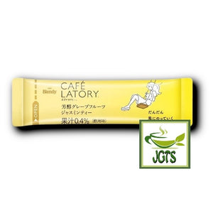 (AGF) Blendy Cafe Latory Rich Grapefruit Jasmine Tea - Stick Type single serving container