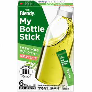 (AGF) Blendy My Bottle Stick Refreshingly Fragrant Green Tea.