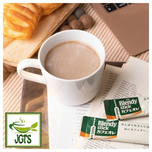 (AGF) Blendy Stick Cafe Au Lait (Original) Instant Coffee 8 sticks - fresh brewed in cup