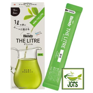 (AGF) Blendy The Litre Green Tea - Green tea box with stick