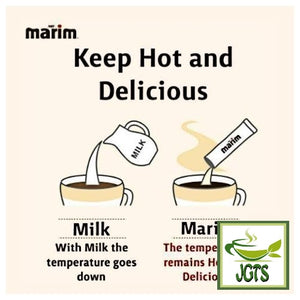 (AGF) Marim Creaming Powder Coffee Milk - Keeps warm and delicious taste (Eng)