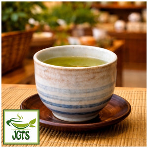 (Araien Honten) - Sayama Tea Master Finished Clear Skies - Brewed in cup at a tea shop