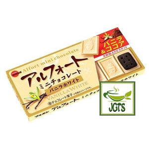 Bourbon Alfort Mini Chocolate Vanilla White - Product outer box photo