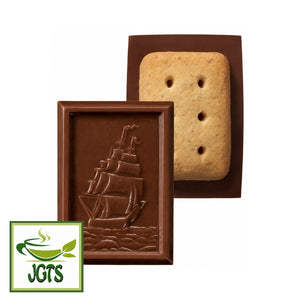 (Bourbon) Alfort Mini Chocolate Biscuits - Cookie Front and Back View 2