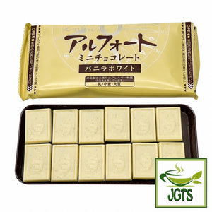(Bourbon) Alfort Mini Chocolate Vanilla White - Package and cookies