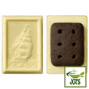 (Bourbon) Alfort Mini Chocolate Vanilla White - White chocolate cocoa biscuits
