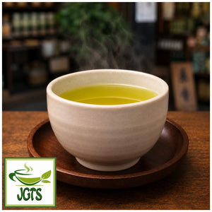 First Harvest - Sencha with Gyokuro - Brewed in cup at teashop