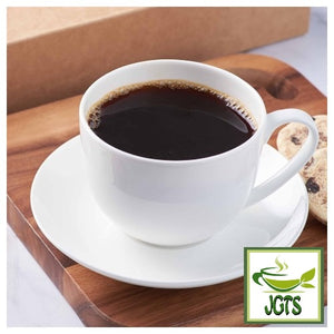 Fujita Coffee Shop Quality Series Mandheling Blend Drip Coffee - One cup brewed in mug