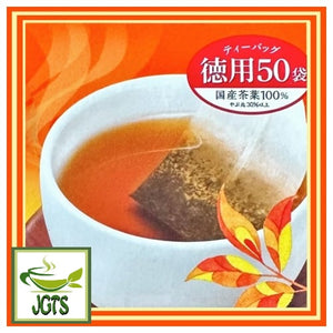 Harada Yabukita Blend Tokuyo Houjicha 50 Pack - Teabag in cup