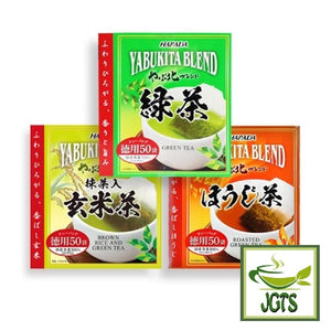 Harada Yabukita Blend Tokuyo Houjicha 50 Pack - Yabukita 3 blends