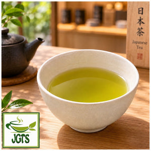 (ITO EN) - Oi Ocha Matcha Green Tea Bags (50 Pack) - Brewed green tea in cup