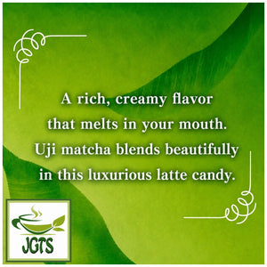 (Kanro) Gold Milk Matcha Latte - Rich flavor of milk and matcha (E)