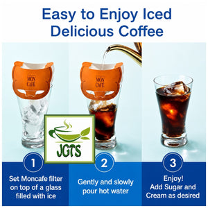 Kataoka - Drip Coffee Mon Cafe Kyoto Blend - How to brew ice coffee