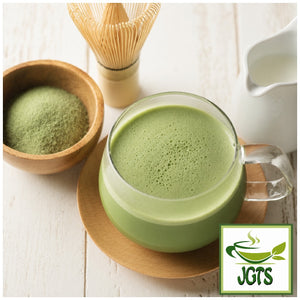 (Kataoka Bussan) - Tsujiri Matcha Latte - Served in bowl