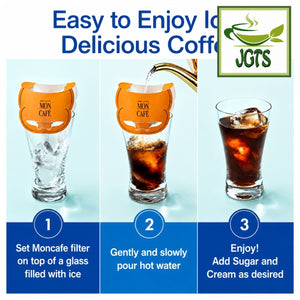 (Kataoka) - Drip Coffee Mon Cafe Variety Pack - How to brew ice coffee