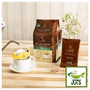Key Coffee KEY DOORS Drip On Low Caffeine Mild Blend - Package single serving drip in cup