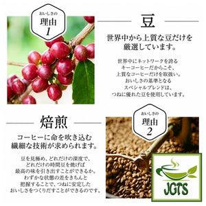 (Key Coffee) - KEY DOORS+Blue Mountain Blend (VP) Ground Coffee - Beans and roasting