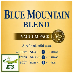 (Key Coffee) - KEY DOORS+Blue Mountain Blend (VP) Ground Coffee - Key coffee flavor chart (E)