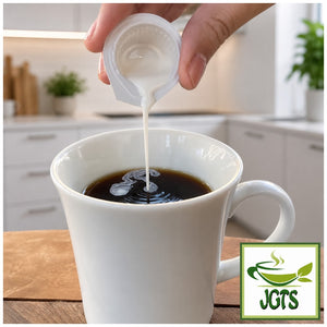 Key Creamy Coffee Creamer - Pour in hot coffee