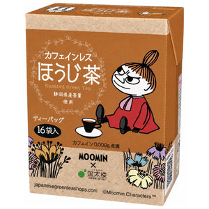 Kunitaro Moomin Decaffeinated Houjicha Roasted Green Tea Bags