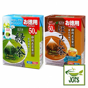 Kunitaro Rich Aromatic Roasted Green Tea Bags (Value Pack) - New Kunitaro blands
