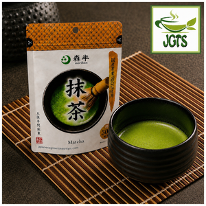 (Kyoeiseicha) Morihan Matcha - Morihan matcha and package of matcha