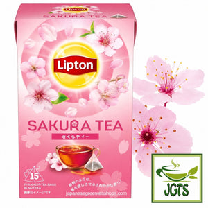 (Lipton) Sakura Tea Japan Limited Blend - Box with cherry blossoms