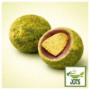 (Lotte) Premium Ghana Sable Chocolate Deep Uji Matcha - One piece of matcha chocolate