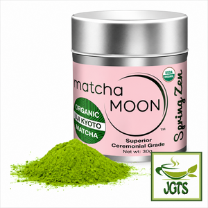 Matcha Moon Spring Zen (Superior Ceremonial Grade) - Matcha tin and powder