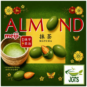 Meiji - Almond Matcha - Meiji quality matcha almonds