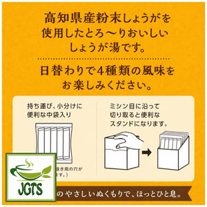 (Meito Sangyo) - Stick Mate Ginger Assortment - Easy take out Stand Box (J)