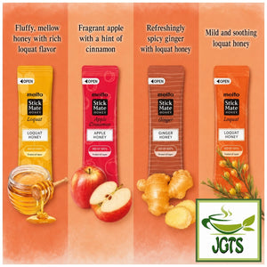 (Meito Sangyo) - Stick Mate Rooibos Tea Assortment - Stick typr 4 flavors (E)