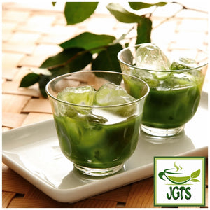 Morihan - Uji Matcha Sweet Green Tea - Served in glasses