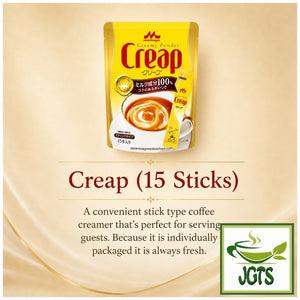 Morinaga Creap - Creamy Powder Coffee Creamer (Sticks) - Convenient Stick Type creamer