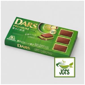 (Morinaga) . DARS Premium Gorgeous Matcha - Box with matcha image