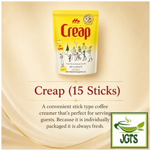 (Morinaga) Creap Creamy Powder Coffee Creamer - Sticks - Convenient Stick Type creamer