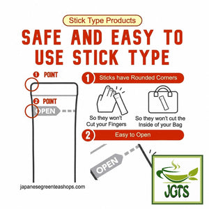 Nescafe - Gold Blend Cafe Latte "Rich Deep" Instant Coffee - Safe Easy Open Sticks