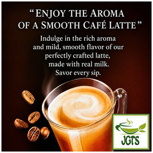Nescafe - Gold Blend Cafe Latte "Rich Deep" Instant Coffee - Smooth creamy cafe latte (E)