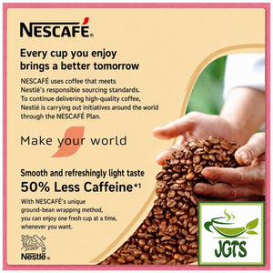 Nescafe Gold Blend Black Caffeine Half Instant Coffee - half the caffeine great flavor (E)