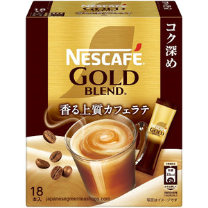 Nescafe Gold Blend Rich Deep Cafe Latte 18 Sticks