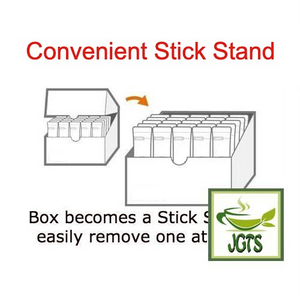 Nestle Fragrant Matcha Latte Instant Tea 20 Sticks - Easy take out Stand Box