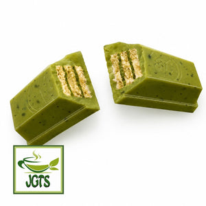 (Nestle) - Japan KitKat Rich Matcha - KitKat inside view